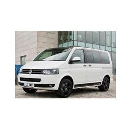 Kit film solaire Volkswagen Transporter T5 (5) Court 6 portes (2003 - 2015) 2 portes latérales avec vitres ouvrantes et 2 portes arrières