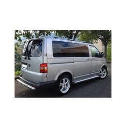 Kit film solaire Volkswagen Caravelle (T5) Court 4 portes (2003 - 2015) 1 porte latérale vitres fixes et 2 portes arriéres