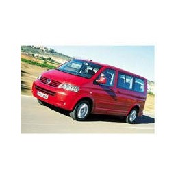 Kit film solaire Volkswagen Caravelle (T5) Long 5 portes (2003 - 2015) 1 porte latérale vitres coulissantes et 2 portes arrières