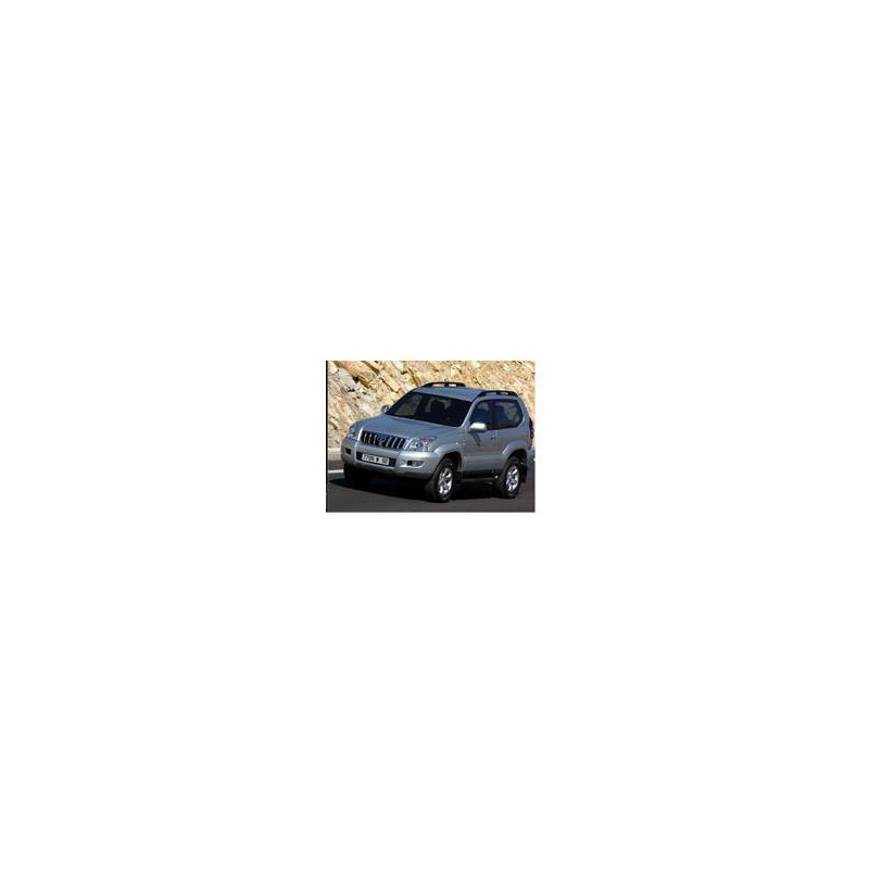 Kit film solaire Toyota Land Cruiser (12) 3 portes (2003 - 2009) roue de secours sous plancher
