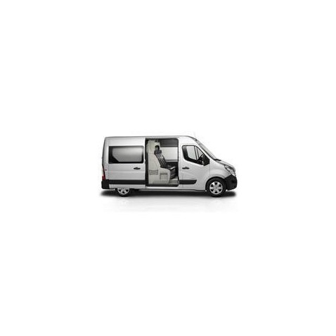 Kit film solaire Renault Master (3) L1 / L2/ L3/ L4 Utilitaire 6 portes (depuis 2010) 2 portes latérales avec 2 vitres latérales et 2 portes arrières