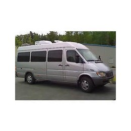 Kit film solaire Mercedes-Benz Sprinter (1) Long 5 portes (1995 - 2006) vitres fixes