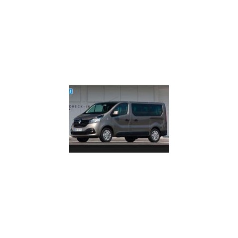 Kit film solaire Renault Trafic (3) Long 4/5 portes (depuis 2014) vitres coulissantes et hayon