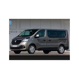 Kit film solaire Renault Trafic (3) Long 4/5 portes (depuis 2014) vitres coulissantes et hayon