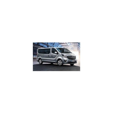 Kit film solaire Renault Trafic (3) Long 5/6 portes (depuis 2014) vitres fixes avec 2 portes arriéres