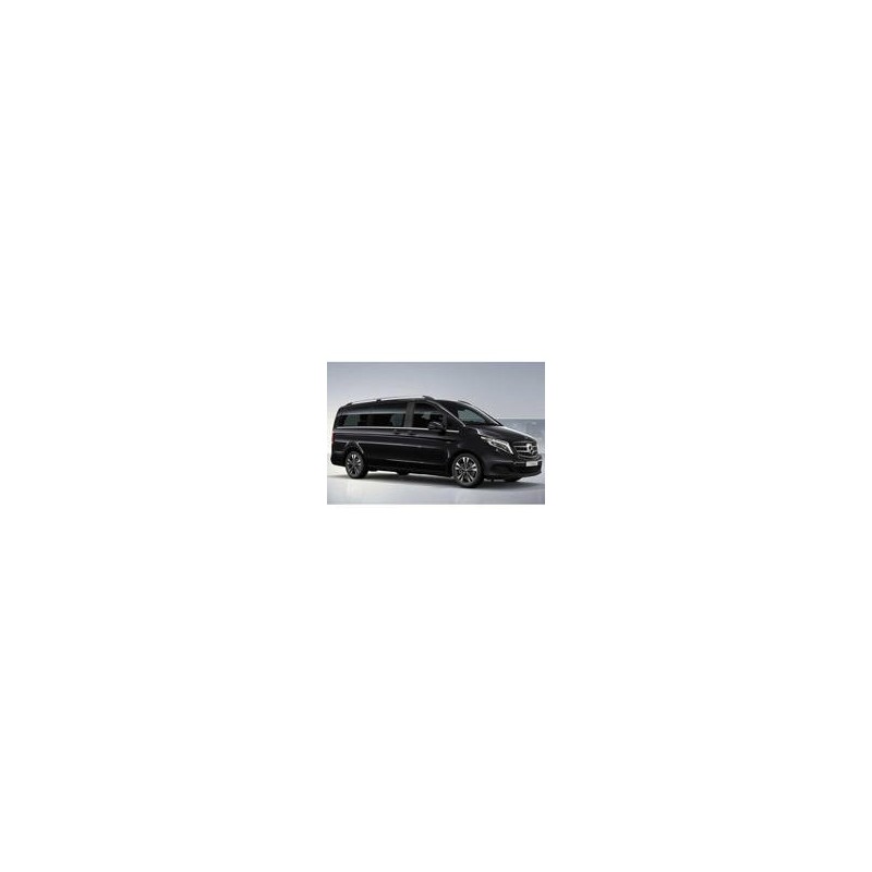 Kit film solaire Mercedes-Benz Classe V (2) Extra Long 5 portes (depuis 2014) vitres fixes, 1 porte latérale et 2 portes arrières