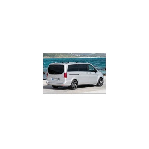 Kit film solaire Mercedes-Benz Vito (3) Long 4 portes (depuis 2014) vitres fixes, 1 porte latérale et hayon