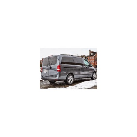 Kit film solaire Mercedes-Benz Vito (3) Long 5 portes (depuis 2014) vitres fixes, 1 porte latérale et 2 portes arriéres