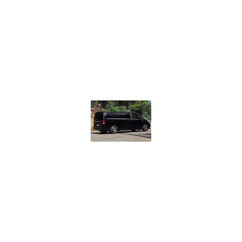 Kit film solaire Mercedes-Benz Vito (3) Extra Long 4 portes (depuis 2014) vitres fixes, 1 porte latérale et, hayon depuis 2014