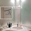 Film anti buée pour miroir ou vitre de salle de bain et de cuisine