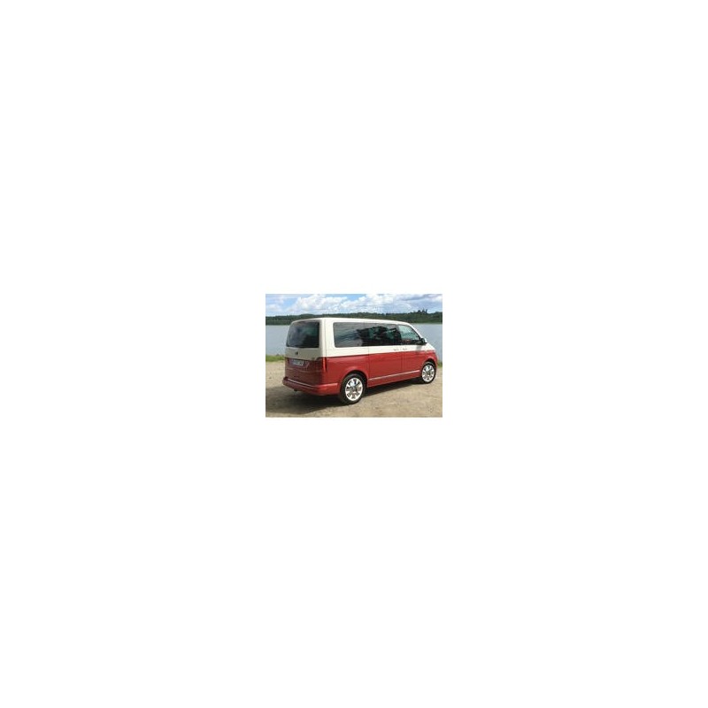 Kit film solaire Volkswagen Transporter T6 (6) Court 4 portes (depuis 2015) 1 portes latérales, vitres fixes avec hayon