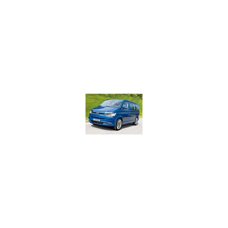 Kit film solaire Volkswagen Transporter T6 (6) Court 4 portes (depuis 2015) 1 porte latérale, vitres ouvrantes et hayon