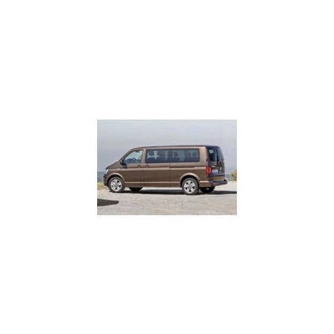 Kit film solaire Volkswagen Transporter T6 (6) Long 5 portes (depuis 2015) 2 portes latérales, vitres fixes et hayon