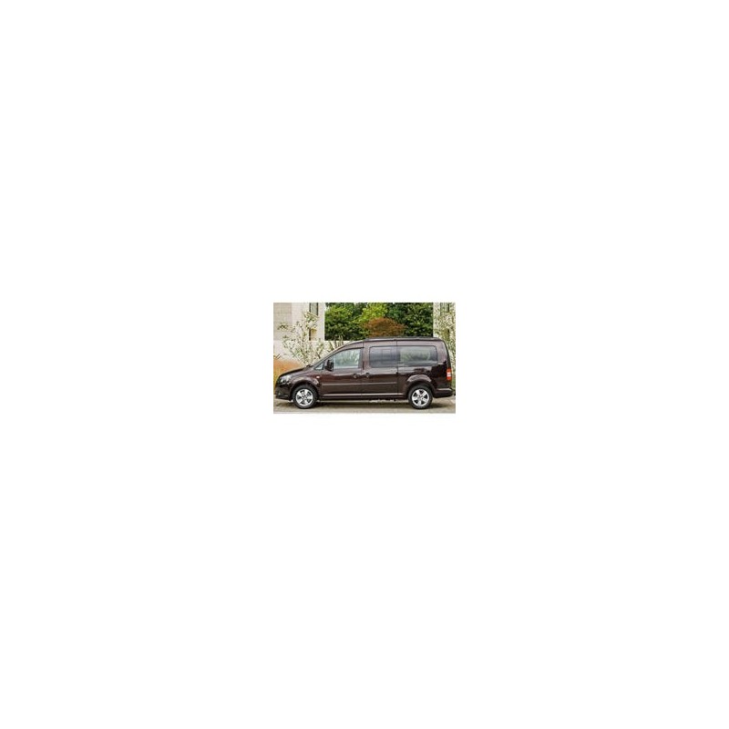 Kit film solaire Volkswagen Caddy (4) Maxi 6 portes (2016 - 2020) vitres ouvrantes avec 2 portes arrières