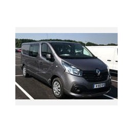 Kit film solaire Renault Trafic (3) Utilitaire 5 portes (depuis 2014) 1 porte latérale, 1 vitre coulissante à droite et 2 portes arrières