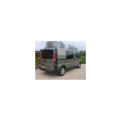 Kit film solaire Renault Trafic (2) Utilitaire 5 portes (2002 - 2015) 1 vitre fixe à droite et 2 portes arrières