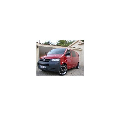 Kit film solaire Volkswagen Transporter T5 (5) Utilitaire 4 portes (2003 - 2015) 1 porte latérale, 2 vitres fixes et hayon