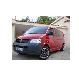 Kit film solaire Volkswagen Transporter T5 (5) Utilitaire 4 portes (2003 - 2015) 1 porte latérale, 2 vitres fixes et hayon
