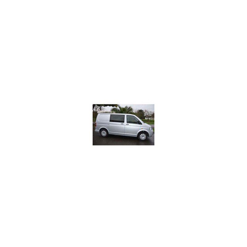 Kit film solaire Volkswagen Transporter T5 (5) Utilitaire 4/5 portes (2003 - 2015) 1 porte latérale, 2 vitres fixes et 2 portes arrières
