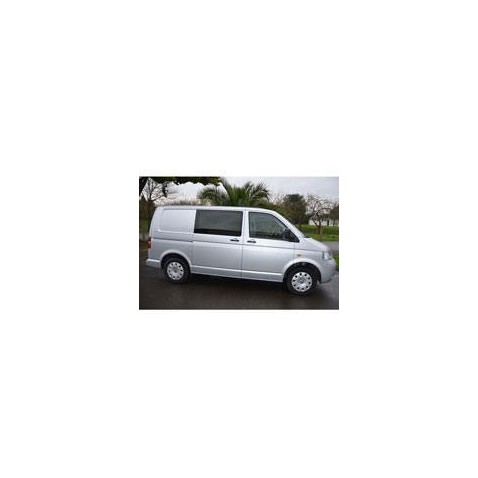 Kit film solaire Volkswagen Transporter T5 (5) Utilitaire 4/5 portes (2003 - 2015) 1 porte latérale, 2 vitres fixes et 2 portes arrières