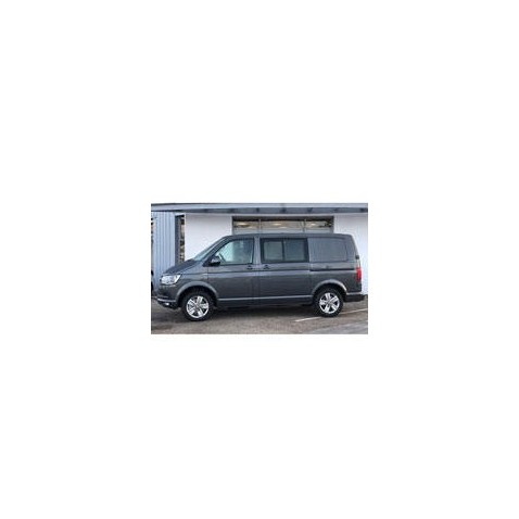 Kit film solaire Volkswagen Transporter T6 (6) Utilitaire 5 portes (depuis 2015) 2 portes latérales avec 2 vitres ouvrantes et hayon