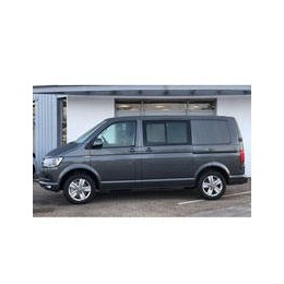 Kit film solaire Volkswagen Transporter T6 (6) Utilitaire 5 portes (depuis 2015) 2 portes latérales avec 2 vitres ouvrantes et hayon