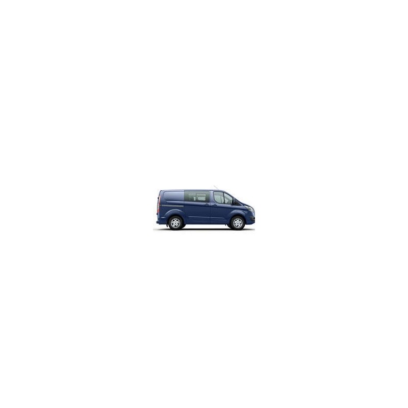 Kit film solaire Ford Custom Transit (1) Utilitaire 6 portes (depuis 2014) 1 porte latérale, vitres ouvrantes et 2 portes arrières