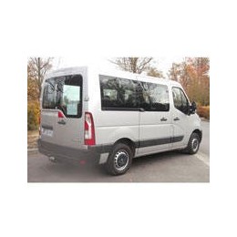 Kit film solaire Renault Master (3) L1 6 portes (depuis 2010) 2 portes latérales avec vitres fixes