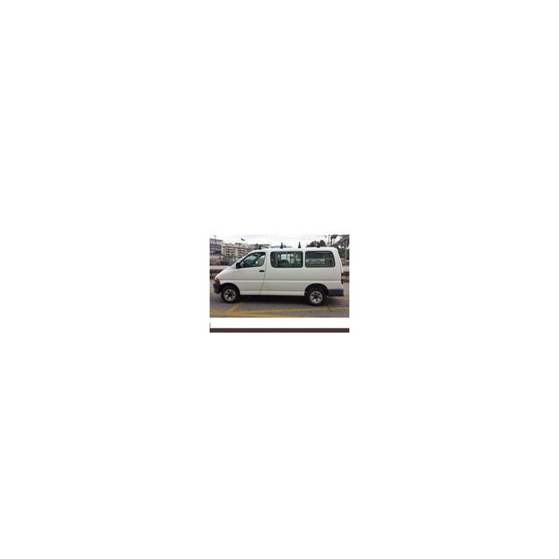 Kit film solaire Toyota Hiace (4) 4 portes (1995 - 2006) avec hayon et 2 vitres arrières fixes