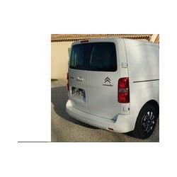 Revêtement Pare-Chocs Arrière Citroën Jumpy III Van – Protection Noire Satinée 140 Cm – Adhésif 3M, Antichoc Pour Chargement
