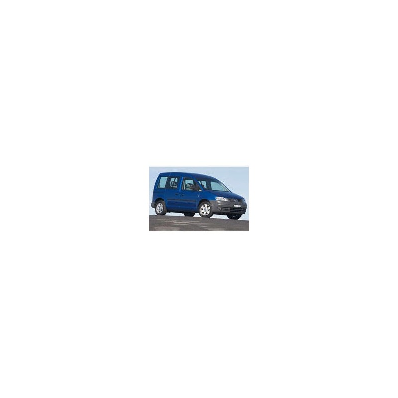 Kit film solaire Volkswagen Caddy (3) 6 portes (2004 - 2016) 2 portes latérales, 1 vitre coulissante à droite 1 fixe à gauche, 2 portes arrières