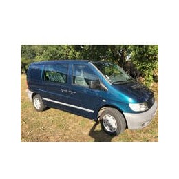 Kit film solaire Mercedes-Benz Vito (1) Utilitaire 5 portes (1996 - 2003) 2 portes latérales et 2 vitres fixes et hayon