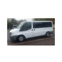 Kit film solaire Ford Transit (4) Moyen 6 portes (2000 - 2013) vitres latérales fixes, 2 portes latérales et 2 portes arrières