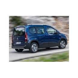 Kit film solaire Peugeot Rifter (1) Court 4-5 portes (depuis 2018) vitres fixes, hayon fixe
