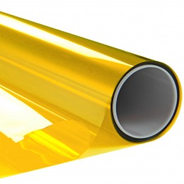 Film couleur jaune citron transparent