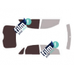 Kit film solaire Ford Focus (2) 5 portes (2004 - 2011)