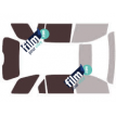 Kit film solaire Ford Freestyle 5 portes (2004 - 2008)