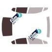 Kit film solaire Honda Civic (9) Berline 4 portes (2011 - 2016)