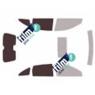 Kit film solaire Honda CR-V (3) 5 portes (2007 - 2012)