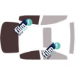 Kit film solaire Hyundai Elantra (4) 5 portes (2010 - 2017)