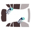 Kit film solaire Hyundai Santa Fe (2) 5 portes (2006 - 2012)