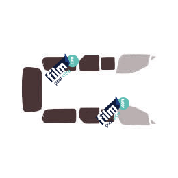 Kit film solaire Hyundai Satellite (2) 5 portes (depuis 2007) vitres coulissantes avec hayon