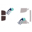 Kit film solaire Hyundai H1 (1) Utilitaire 4 portes (1997 - 2007) 2 portes arrières