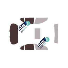 Kit film solaire Jaguar S-Type Berline 4 portes (2003 - 2008)