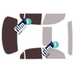 Kit film solaire Jaguar XJ (5) Court Berline 4 portes (2003 - 2010)