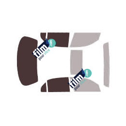 Kit film solaire Jaguar XJ (5) Court Berline 4 portes (2003 - 2010)