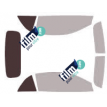 Kit film solaire Jaguar XK-XKR Cabriolet 2 portes (depuis 2007)