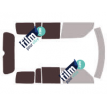 Kit film solaire Jeep Patriot 5 portes (depuis 2007)