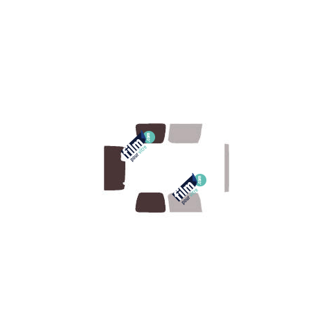 Kit film solaire Jeep TJ 3 portes (1998 - 2007)