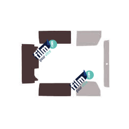 Kit film solaire Jeep Wrangler (4) 3 portes (2011 - 2018)